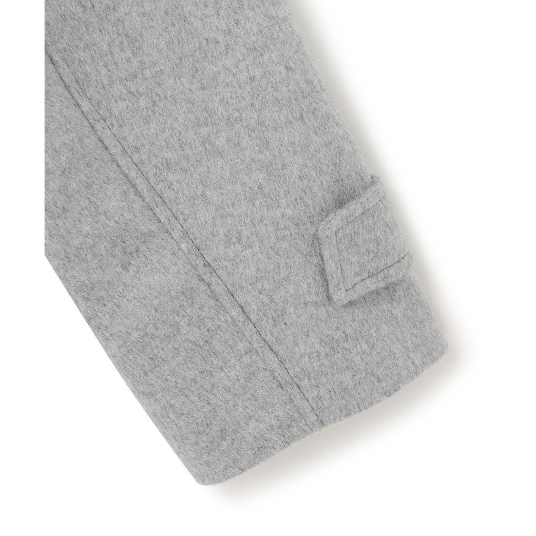 23区（大きいサイズ） ウールカシミヤビーバー フード付き ショート