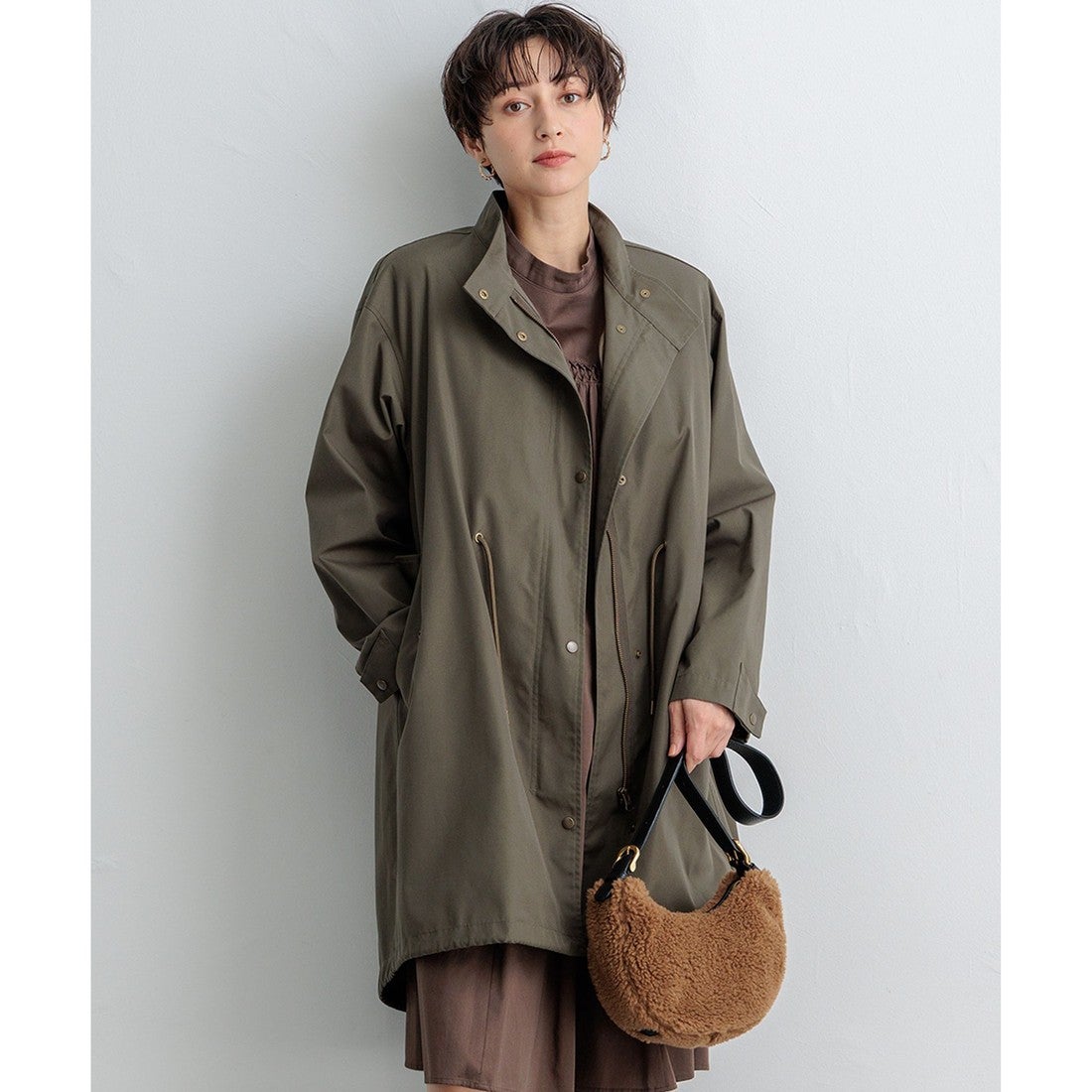 23区 【SLOW/一部店舗限定】マルチウェイ モッズコート （カーキ系