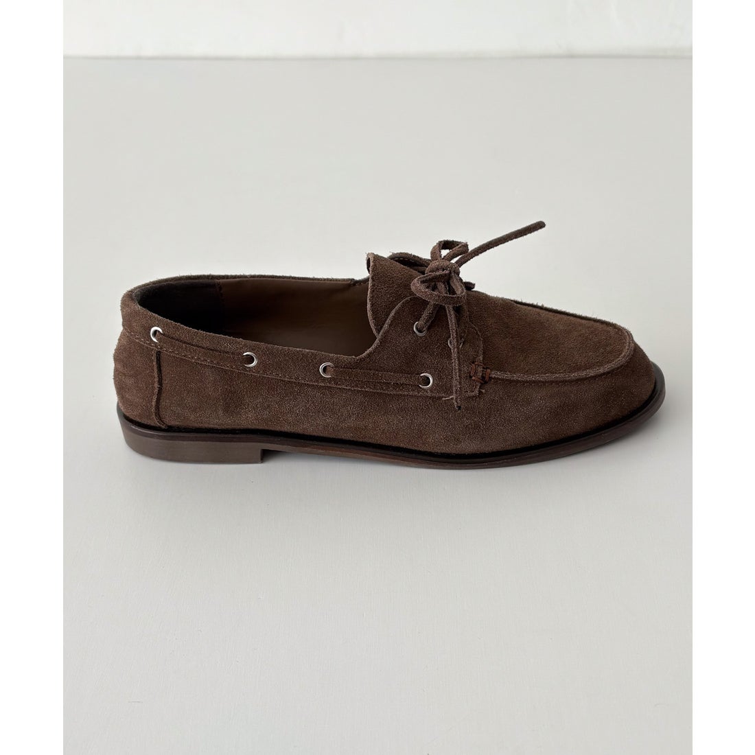 キャナルジーン CANAL JEAN El mar スウェードデッキシューズ