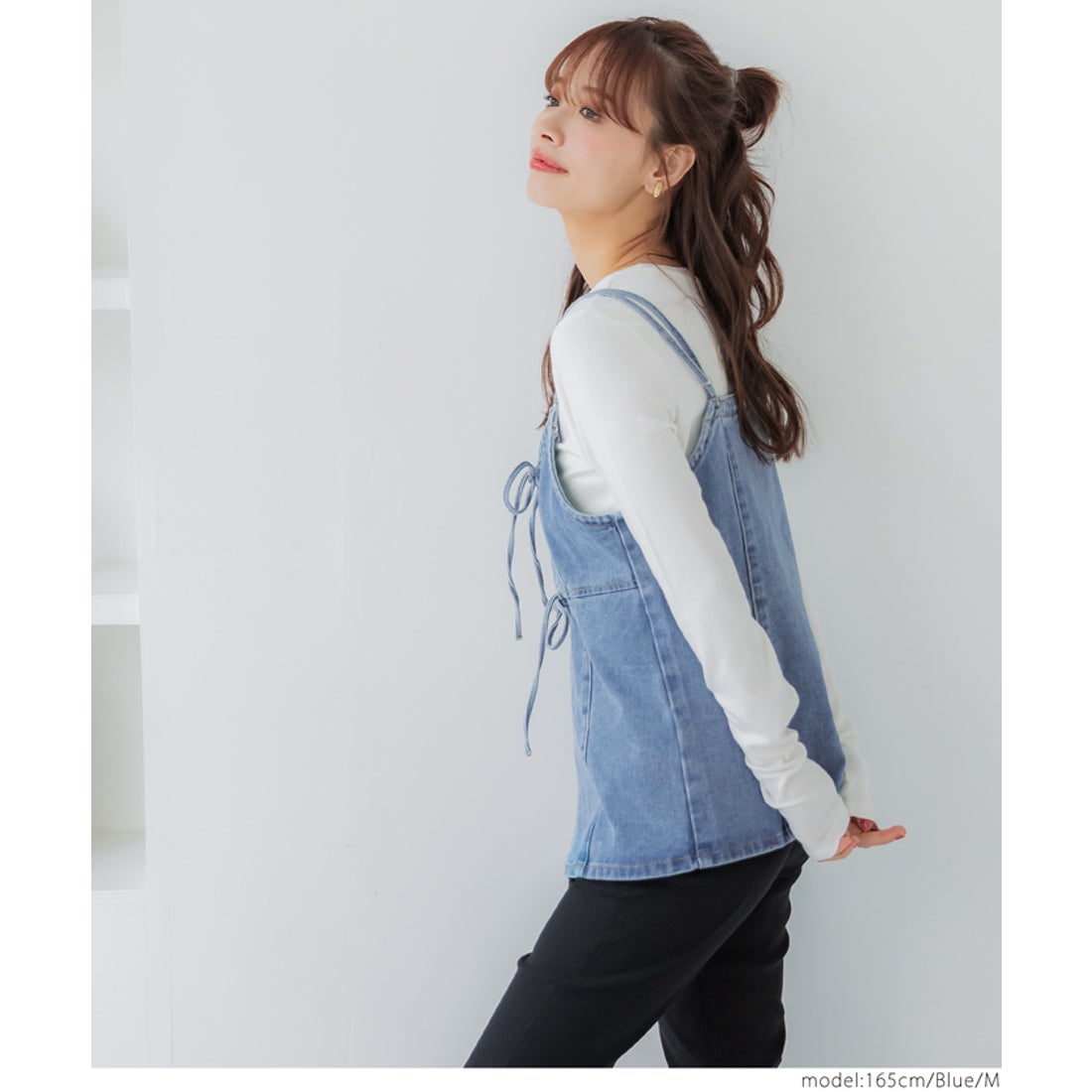 WEB限定セール】コカ coca デニムキャミソールビスチェ （Blue