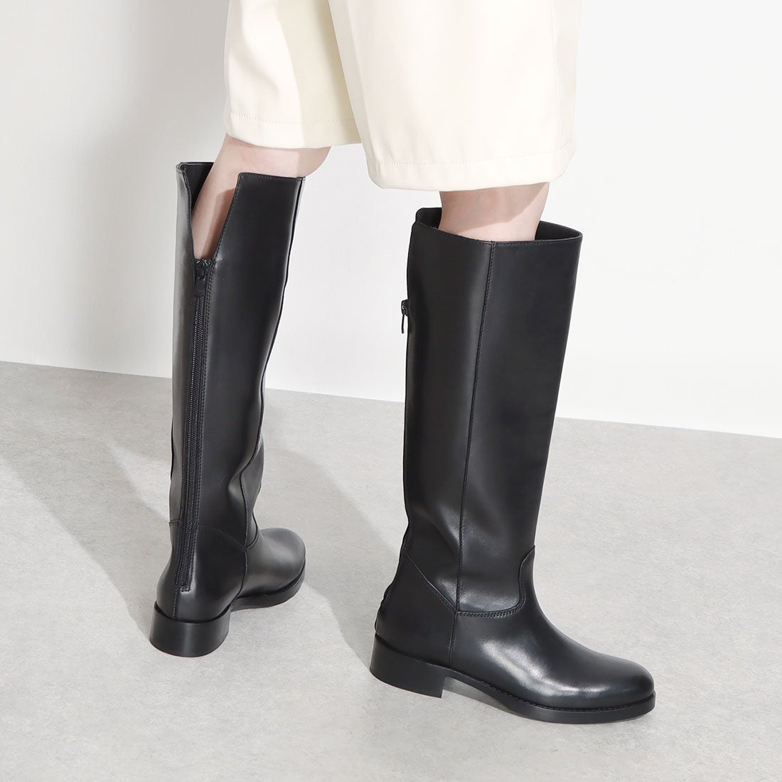 コルソローマ ノーヴェ CORSO ROMA 9 バックジップロングブーツ