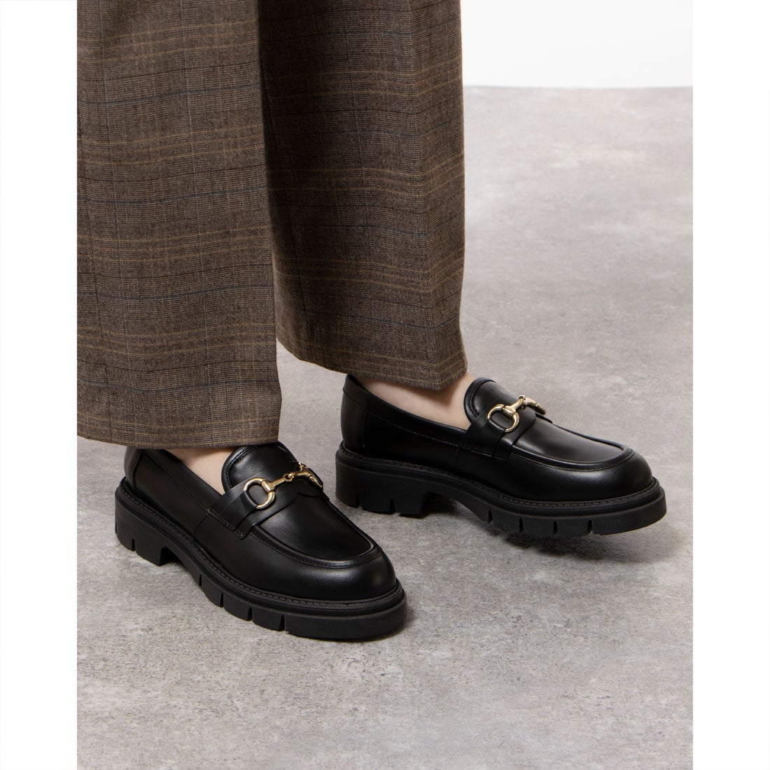 コルソローマ ノーヴェ CORSO ROMA 9 トラックソールビットローファー