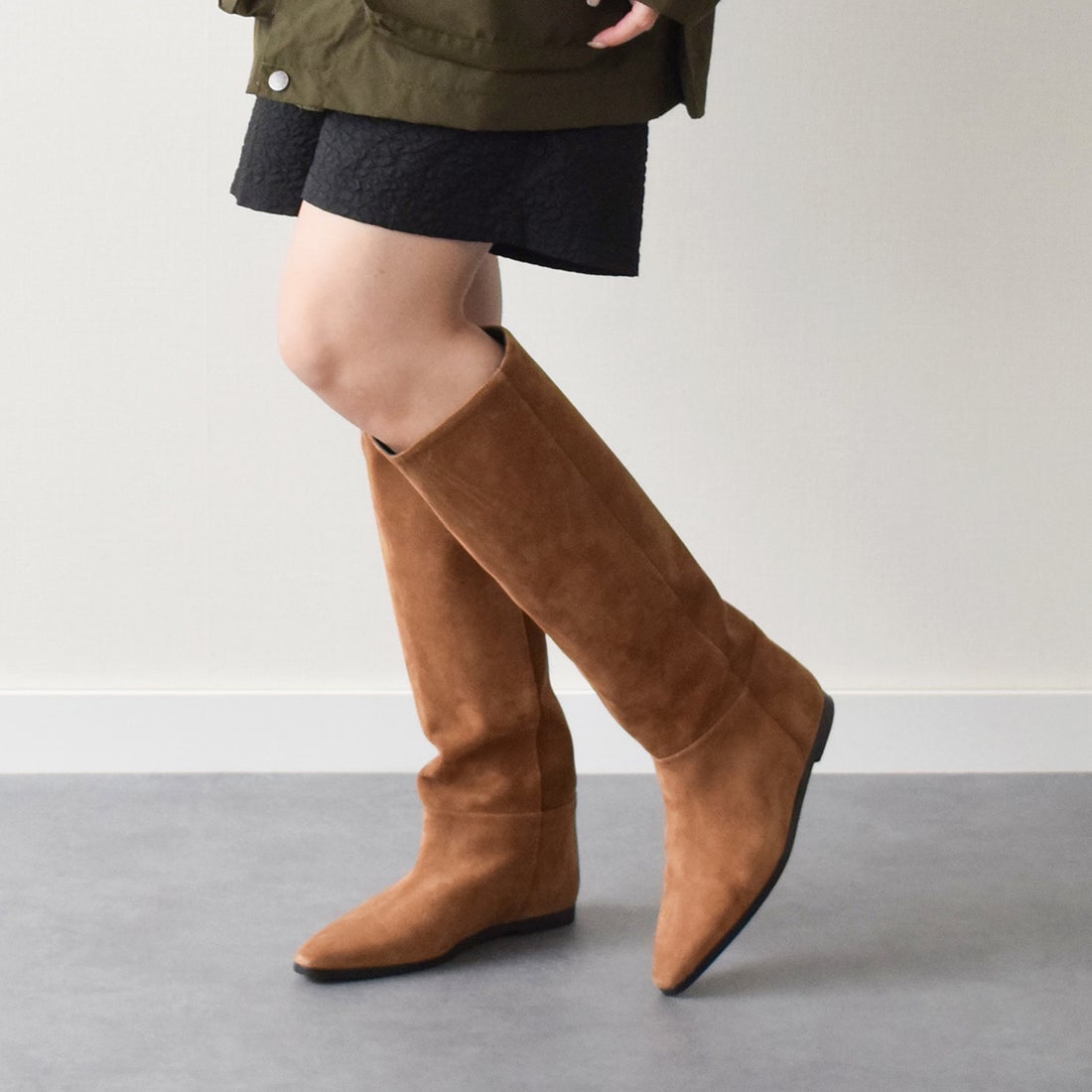 コルソローマ ノーヴェ CORSO ROMA 9 インヒールセミルーズフィット