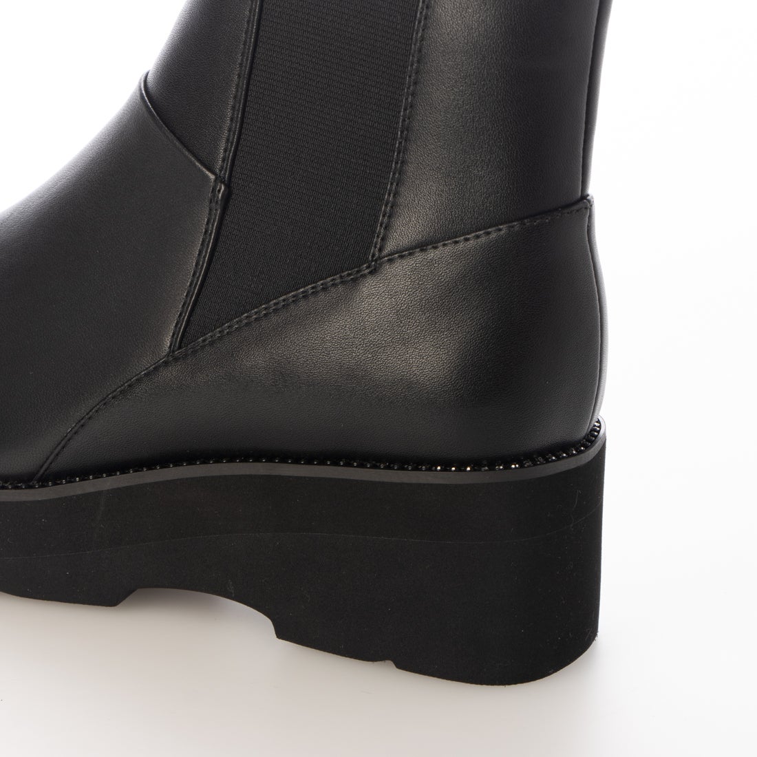 composition9 【大きいサイズ】サイドゴアコンフォートショートブーツ