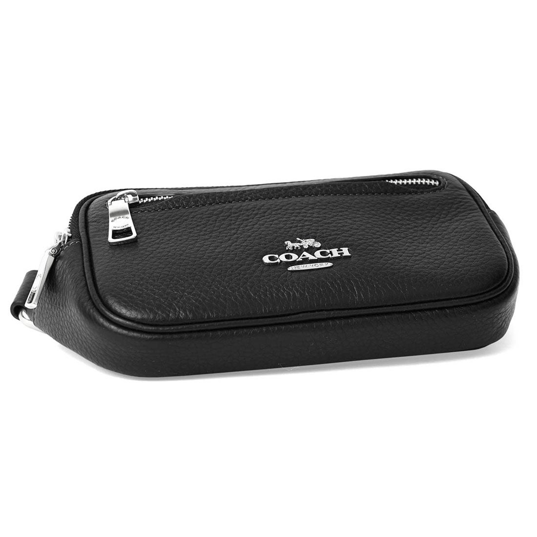 コーチ COACH ショルダーバッグ ペブルドレザー エリアス ミニ ベルト