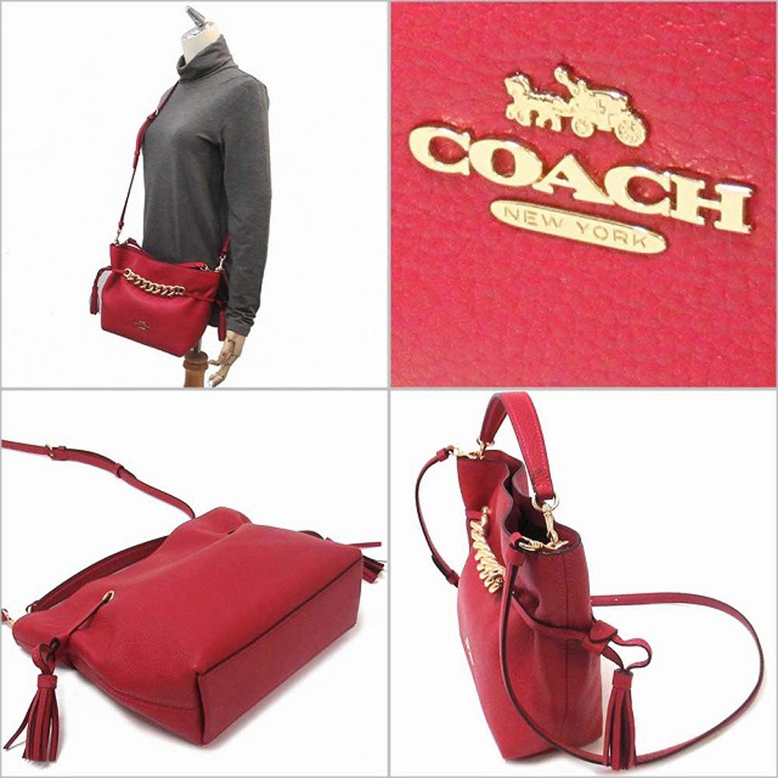 コーチ COACH コーチ レザーバッグ COACH アウトレット アンディ