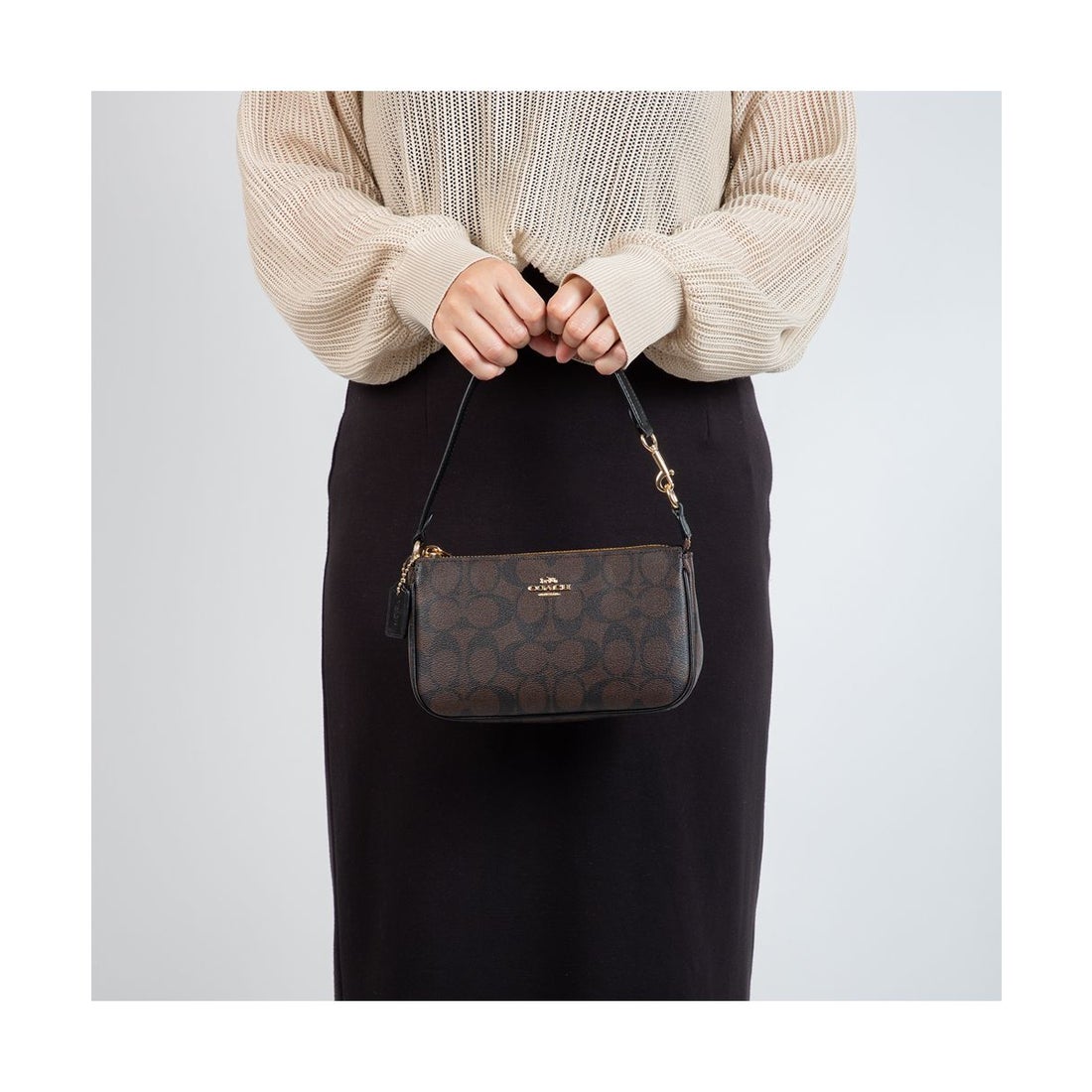 コーチ COACH COACH コーチ C3308 手提げアクセサリーポーチ PVC