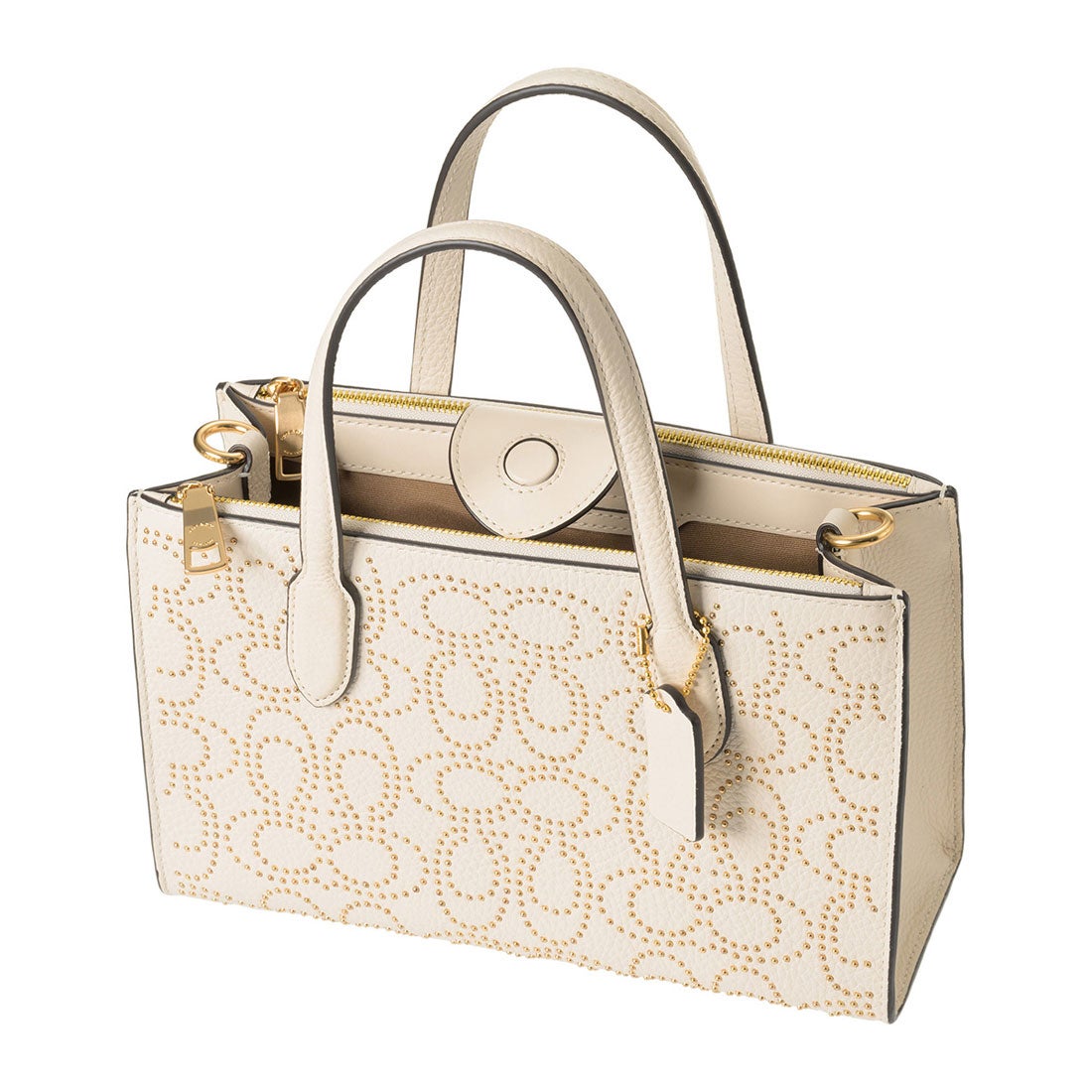 コーチ COACH ショルダーバッグ シグネチャー リベット ニーナ