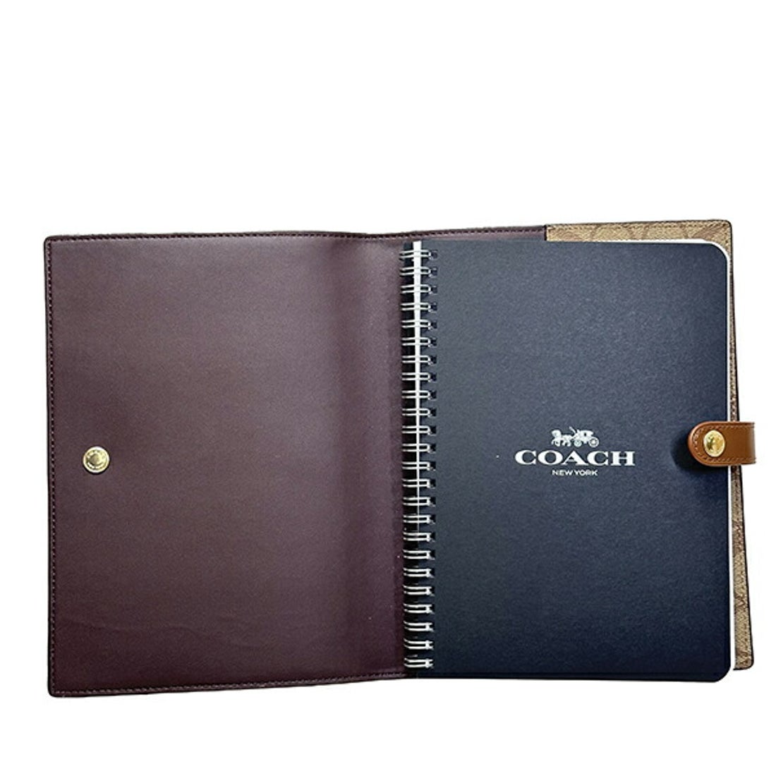 コーチ COACH ノート ブック カバー 222KHA （カーキ） -waja bazar