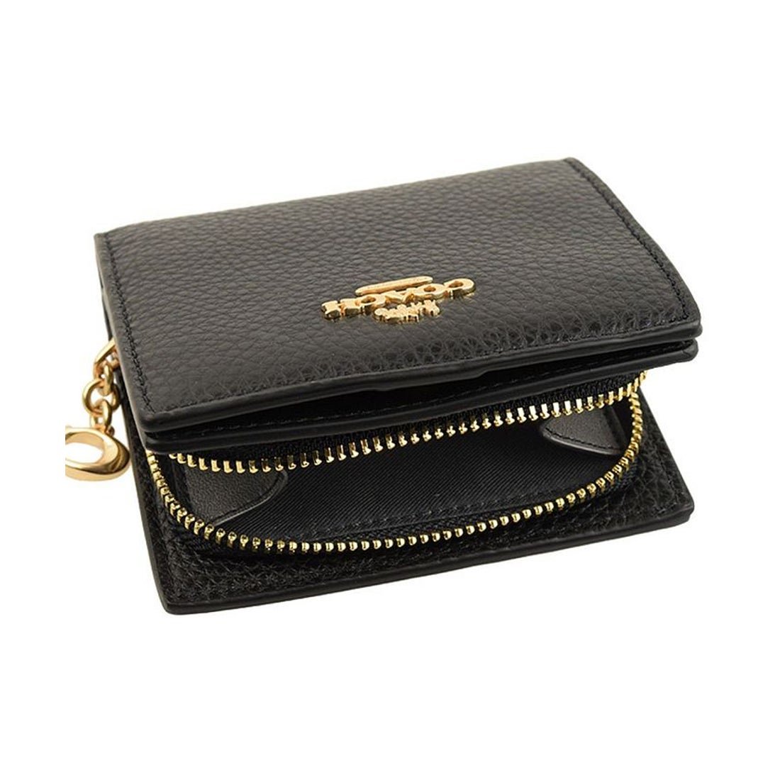コーチ COACH コーチ COACH 二つ折り財布 （ブラック） - ファッション