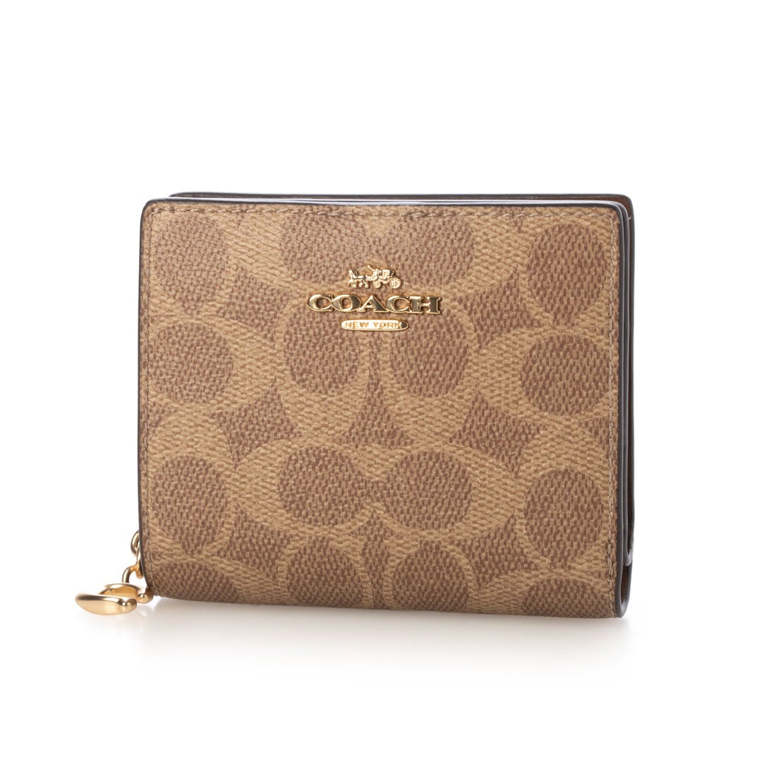 コーチ COACH CW789 二つ折り財布 スナップウォレット シグネチャー