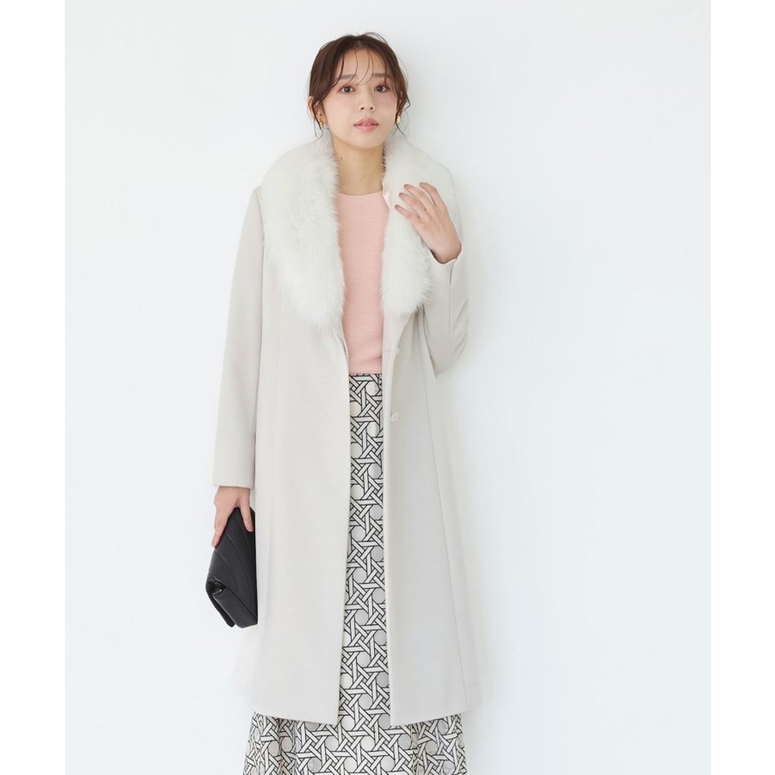 クードシャンス COUP DE CHANCE 【日本製／ブルーフォックスファー