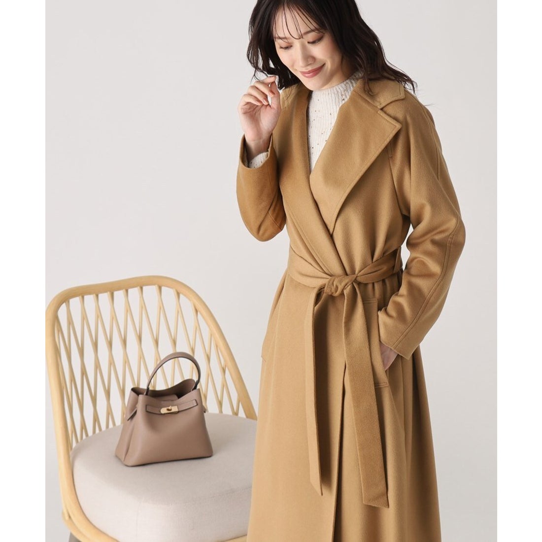 クードシャンス COUP DE CHANCE 【カシミヤ100％／日本製】大人の