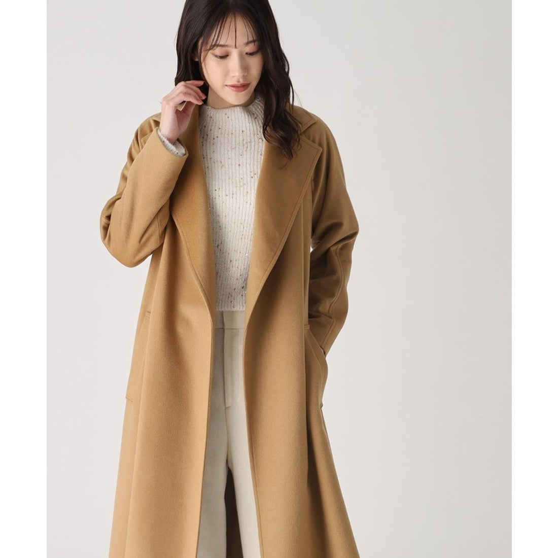 クードシャンス COUP DE CHANCE 【カシミヤ100％／日本製】大人の