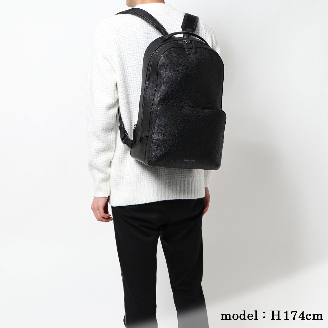 コール ハーン COLE HAAN レザー バックパック mens （ブラック