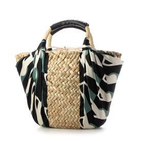 クーコ COOCO スカーフ巻カゴバッグ （ネイビー） -レディースシューズ