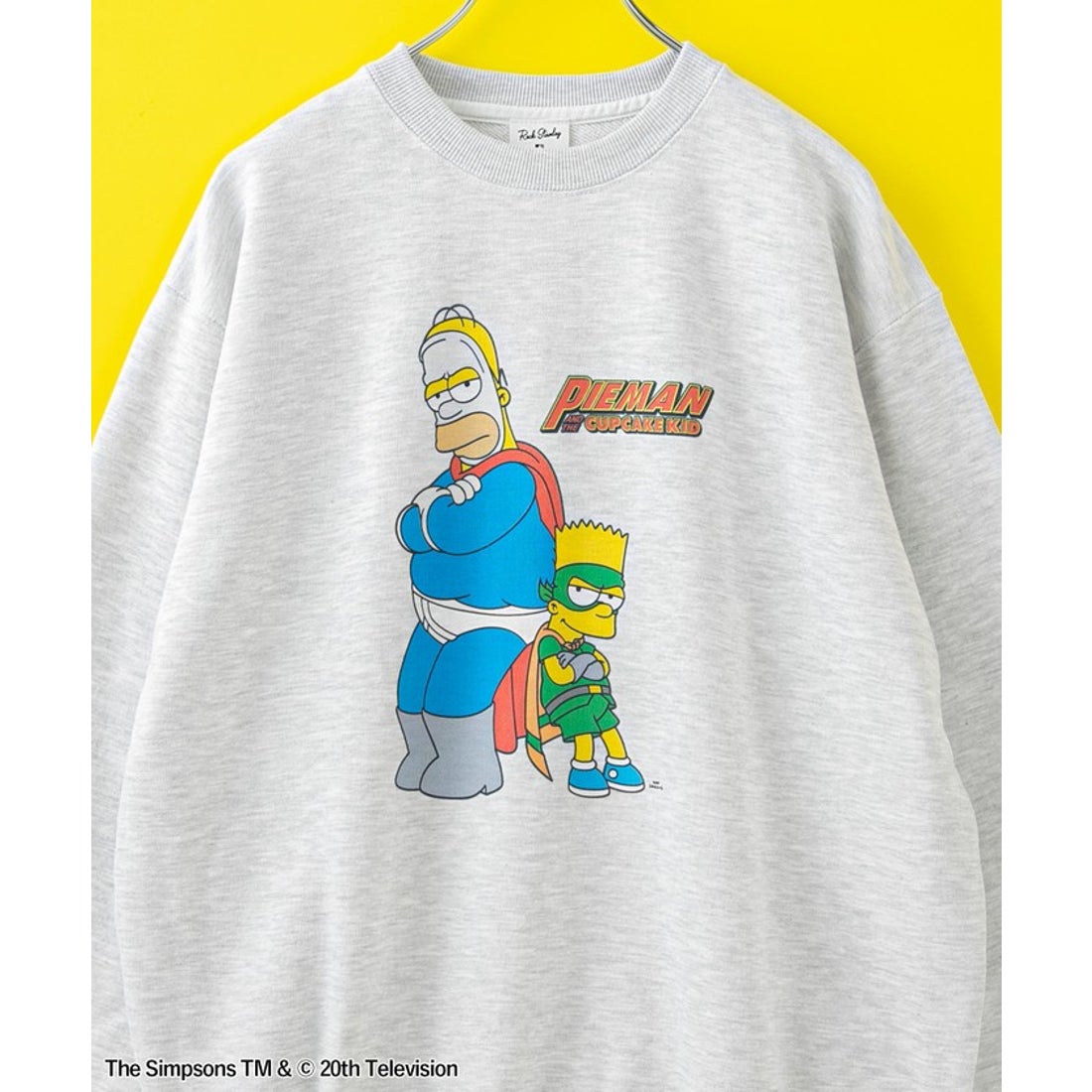 coen THE SIMPSONS / ROCK STANLEY（ロックスタンレー）別注スウェット