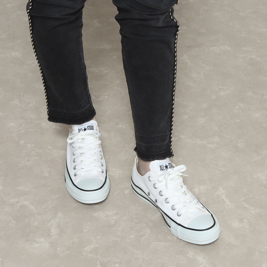 コンバース CONVERSE CANVAS ALL STAR COLORS OX 1CJ606 （ホワイト