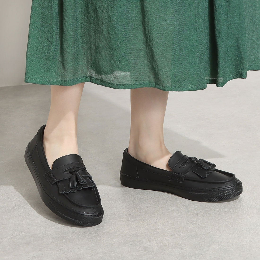 コンバース CONVERSE ALL STAR COUPE LOAFER （ブラック） -waja bazar