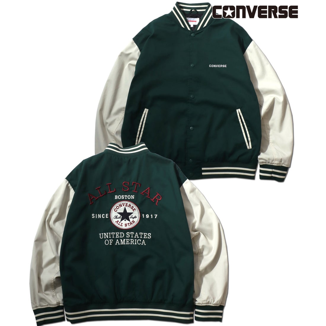 CONVERSE ☆オールスター バック刺繍スタジャン メンズ レディース