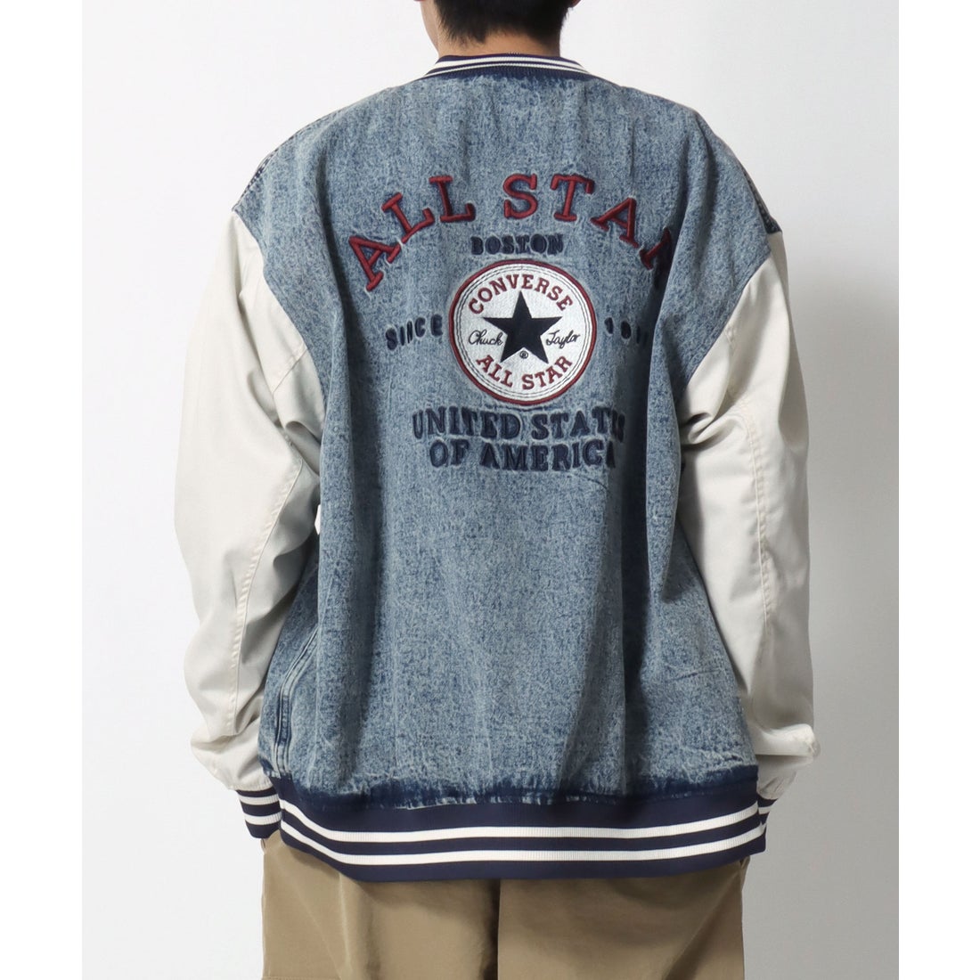 CONVERSE ☆オールスター バック刺繍スタジャン メンズ レディース