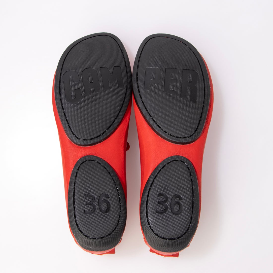 カンペール CAMPER RIGHT NINA / フラットシューズ （レッド