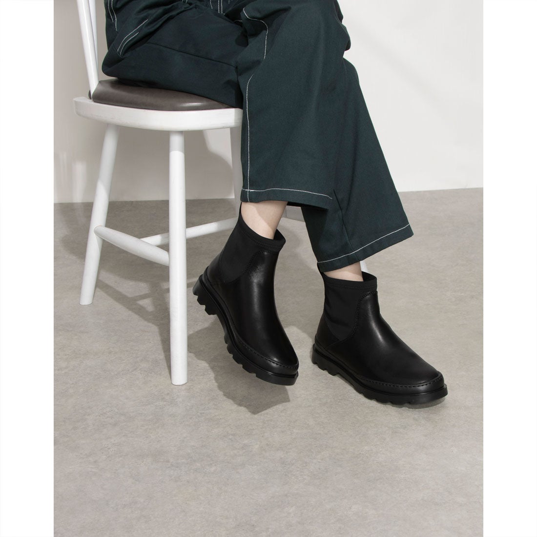 カンペール CAMPER [カンペール] BRUTUS / アンクルブーツ （ブラック