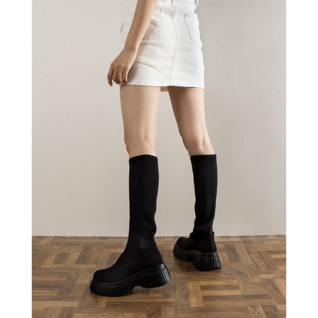 カンペール CAMPER [カンペール] BCN / ロングブーツ （ブラック