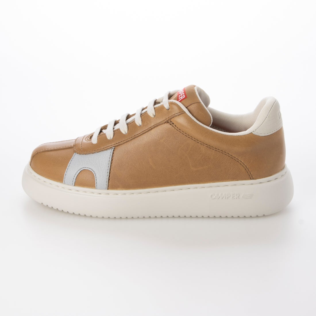 カンペール CAMPER TWINS / レザースニーカー （ブラウン） -waja