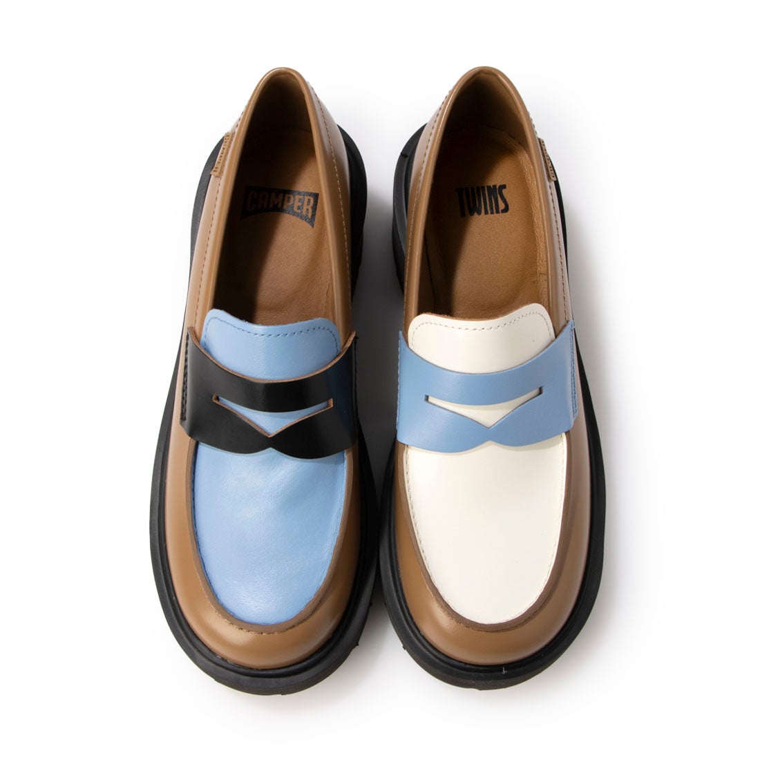 カンペール CAMPER TWINS / パンプス （マルチカラー） -waja bazar