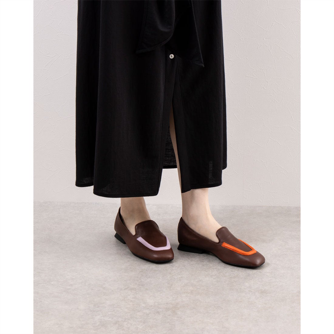 カンペール CAMPER TWINS / フラットシューズ （コーヒーブラウン