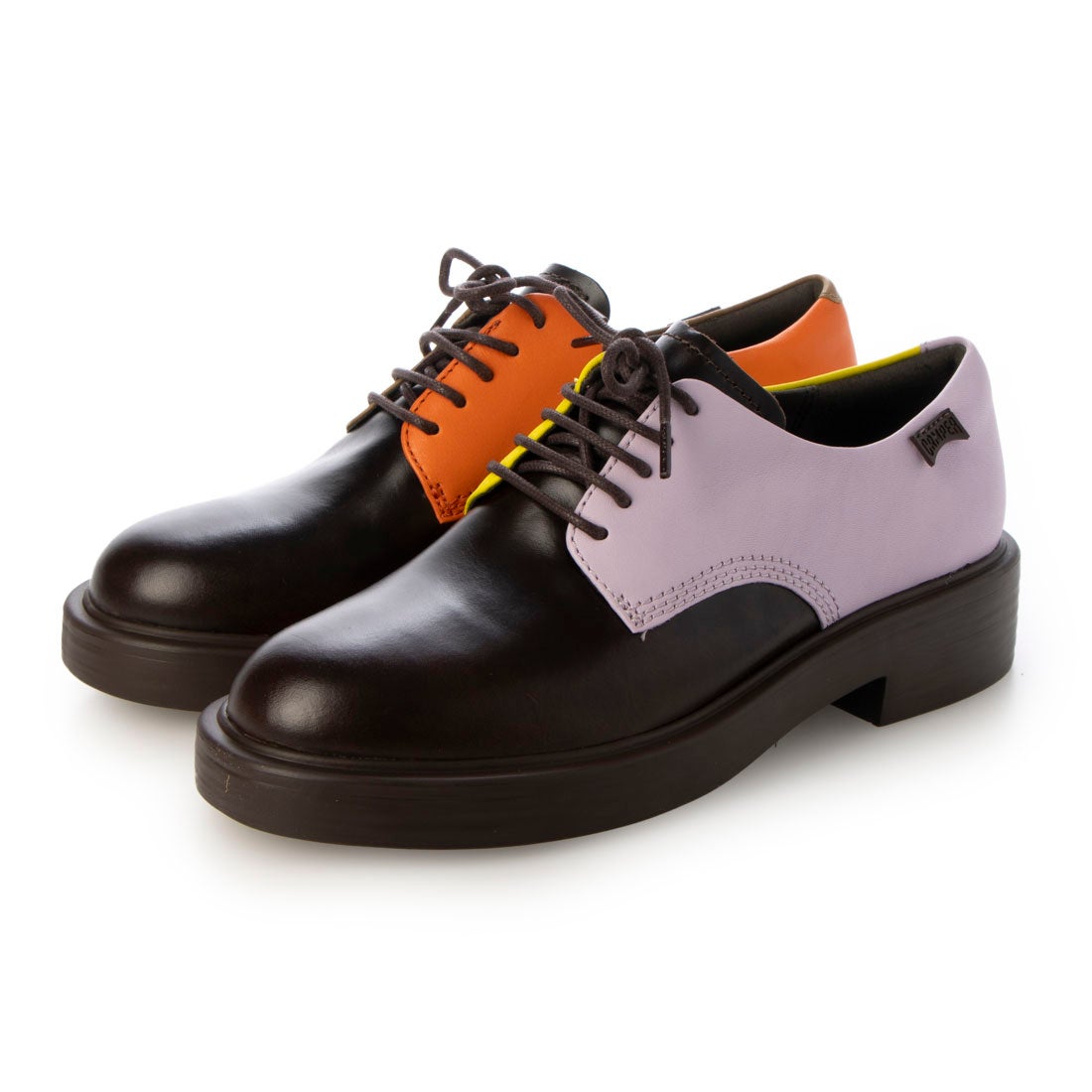 カンペール CAMPER TWINS / フラットシューズ （ダークブラウン