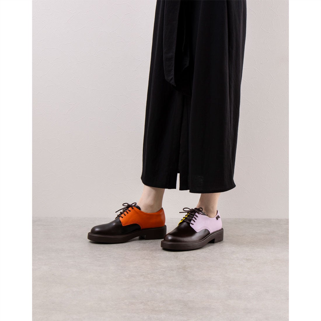 カンペール CAMPER TWINS / フラットシューズ （ダークブラウン