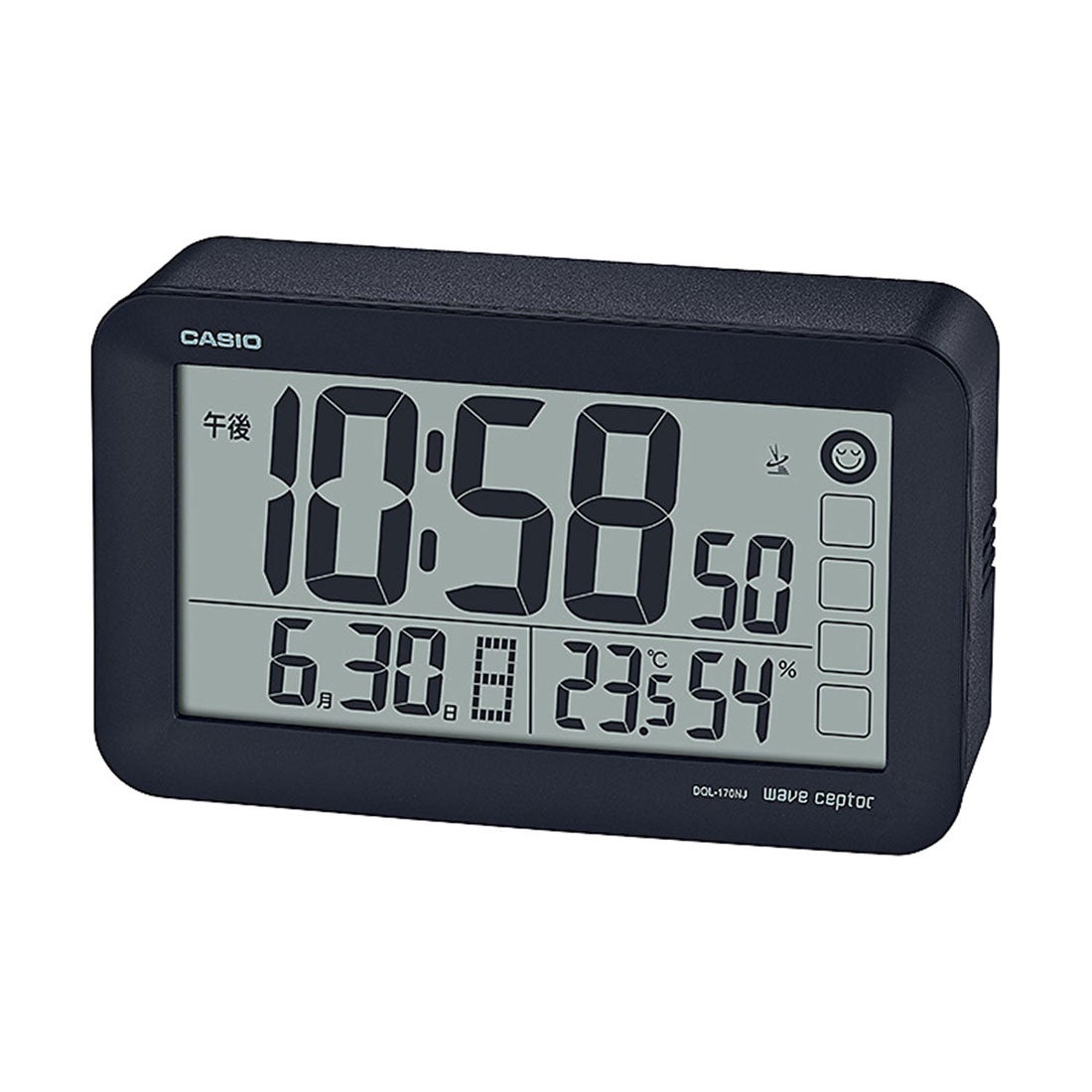 CASIO 電波目覚まし時計 / DQL-170NJ-1JF / カシオ【返品不可商品