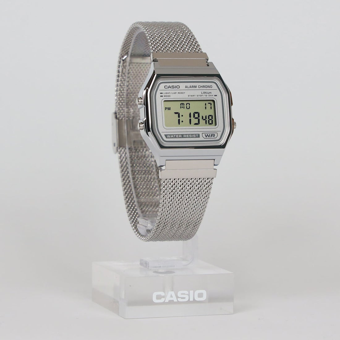 CASIO CLASSIC / A158WEM-7JF （ライトグレー） - ファッション通販 d