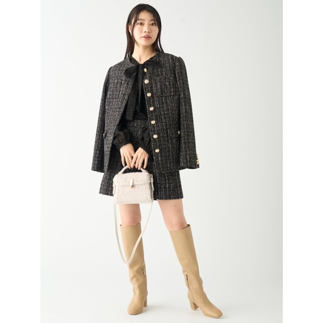 セルフォード CELFORD 【リュタン】ビジュースタッズファーポシェット