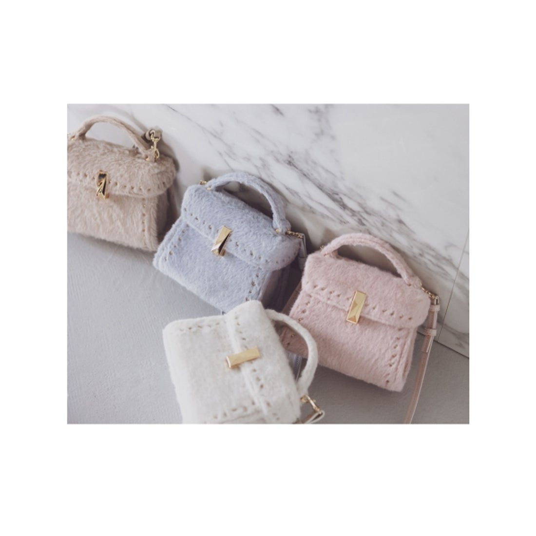 セルフォード CELFORD 【リュタン】ビジュースタッズファーポシェット