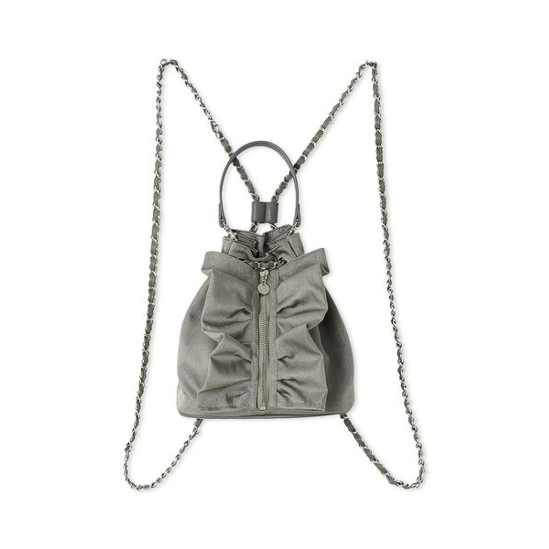 セルフォード CELFORD チェーンショルダーフリルサック （GRY