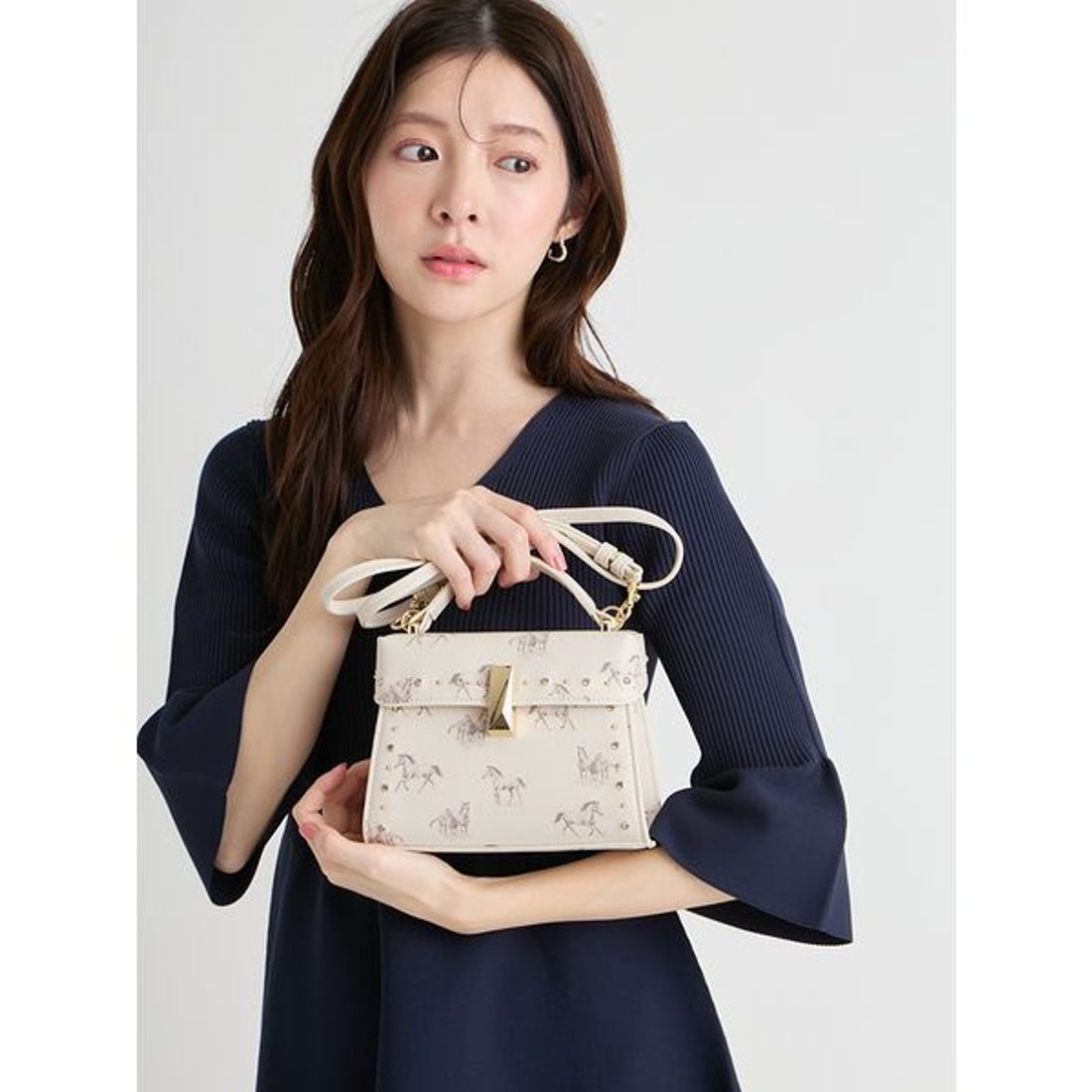 セルフォード CELFORD 【リュタン】ビジュースタッズポシェット （IVR