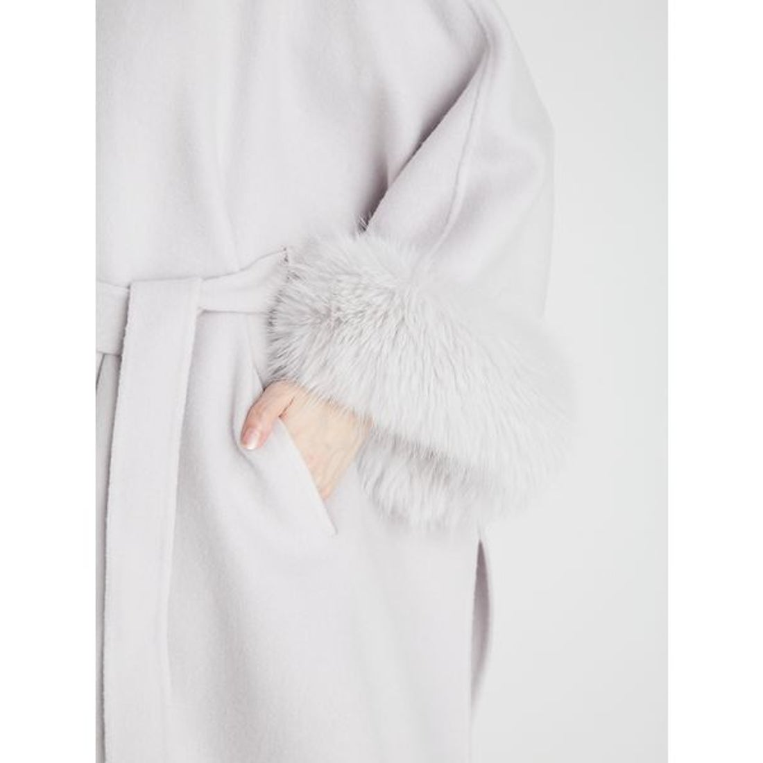 セルフォード CELFORD ファーポンチョコート （IVR） - ファッション