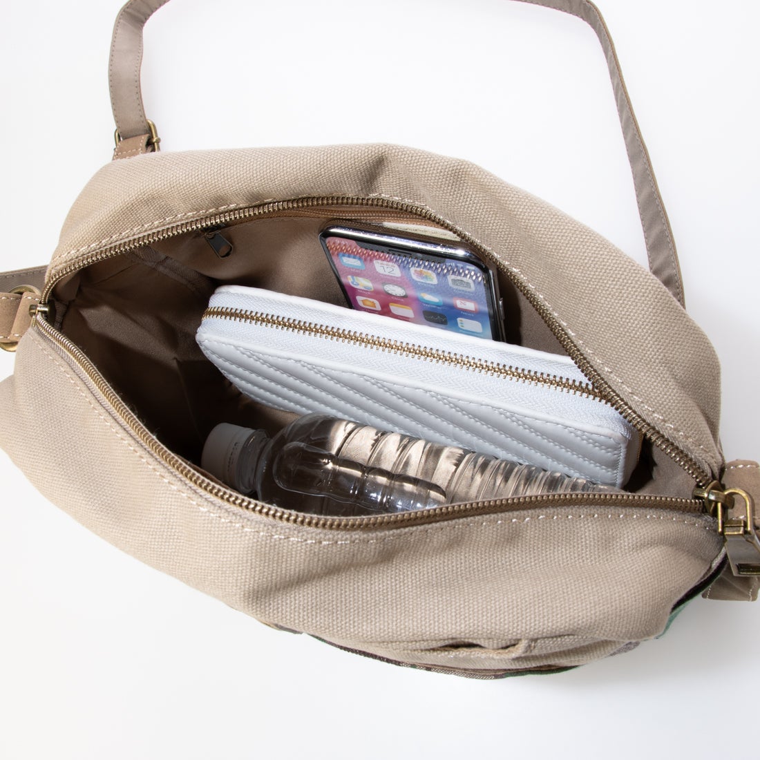 チエミサックス chiemisacs マドラスチェックショルダーバッグ