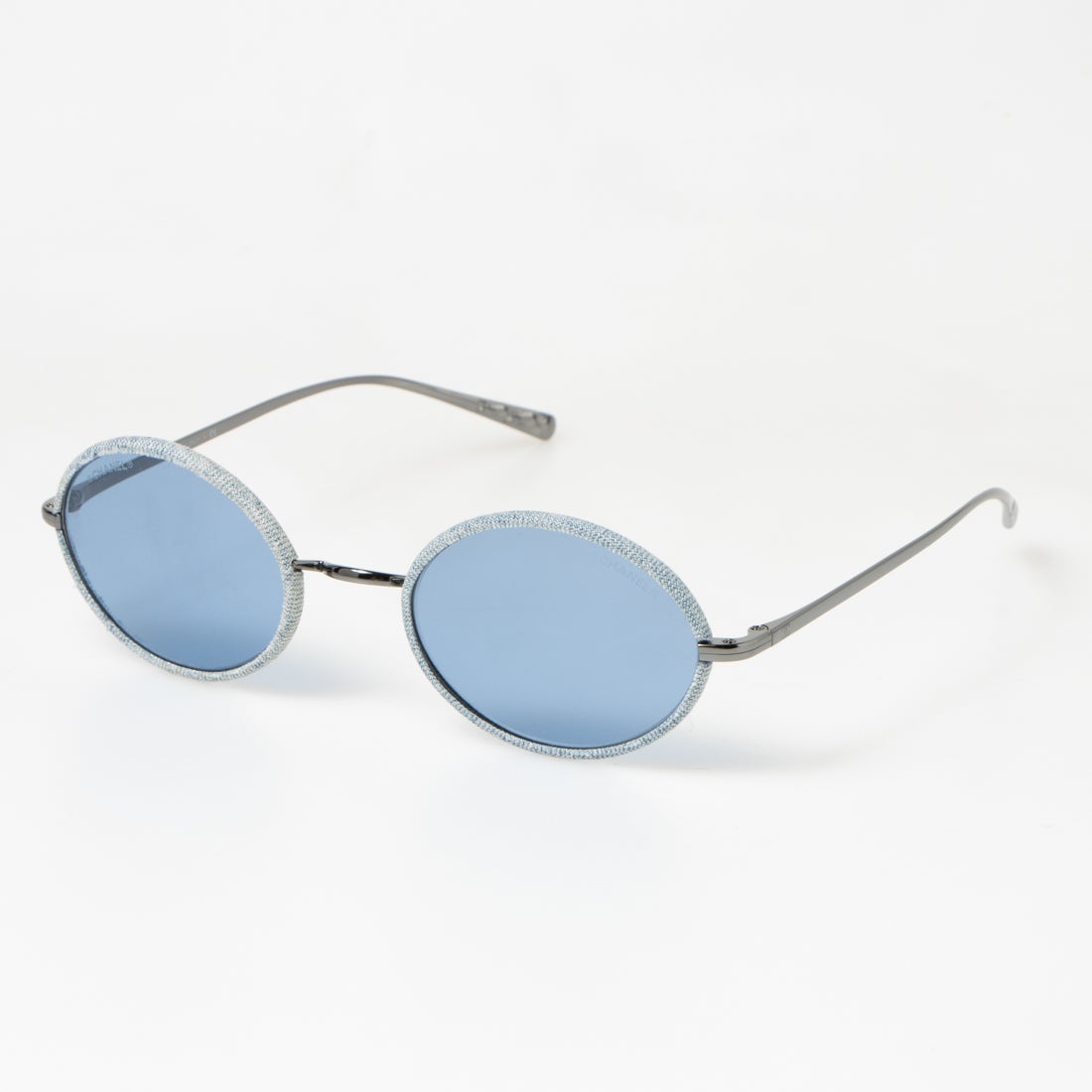 シャネル CHANEL サングラス レディース メンズ （ライトブルー