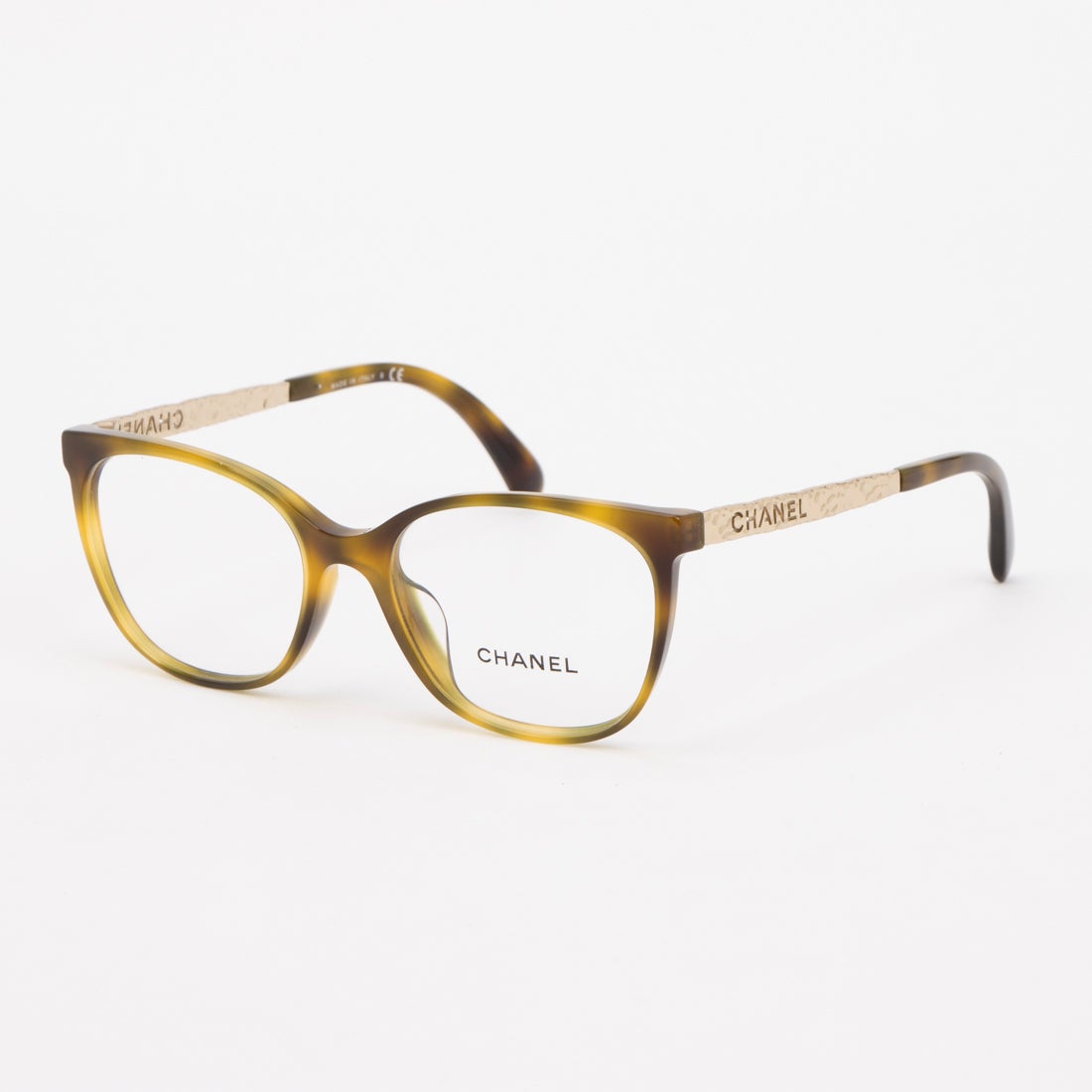 シャネル CHANEL メガネ 眼鏡 アイウェア レディース メンズ （ハバナ