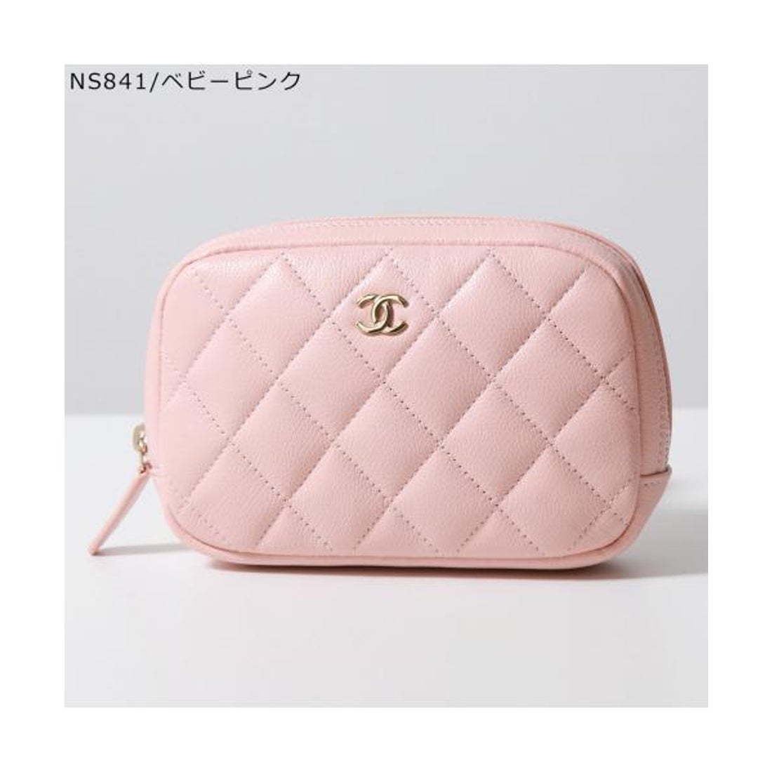 シャネル CHANEL CHANEL ポーチ A80909 B10583 マトラッセ ココマーク