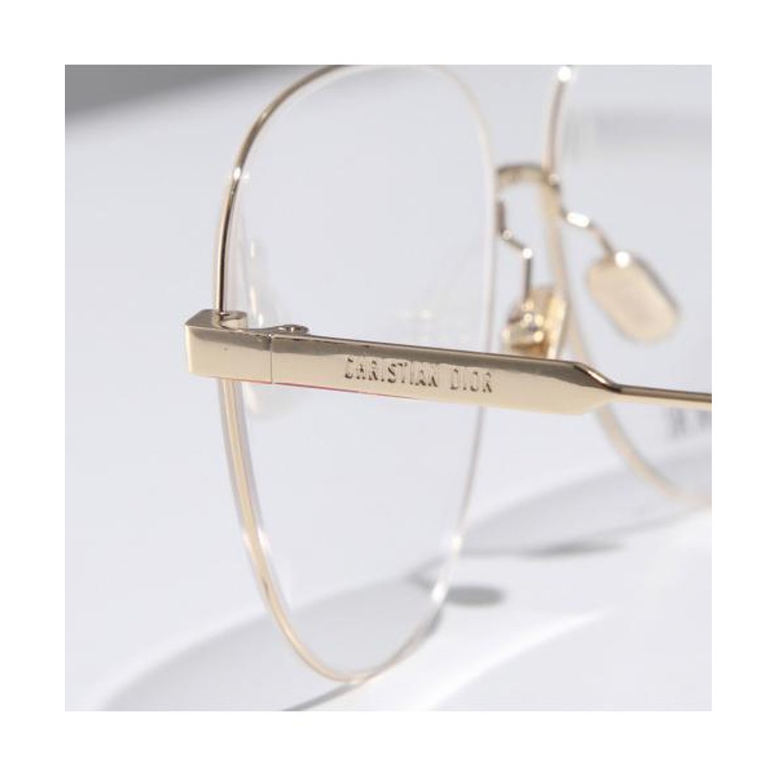 ディオール Dior Dior メガネ UltraDiorO A1U ティアドロップ型 メタル