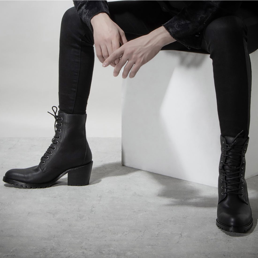 クリスチャンローランド CHRISTIAN ROLAND トラックソール8cmヒール