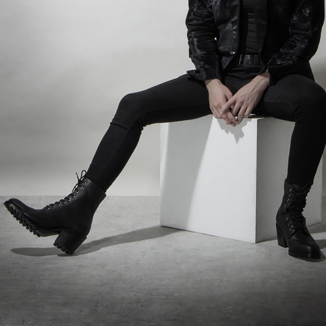 クリスチャンローランド CHRISTIAN ROLAND トラックソール8cmヒール