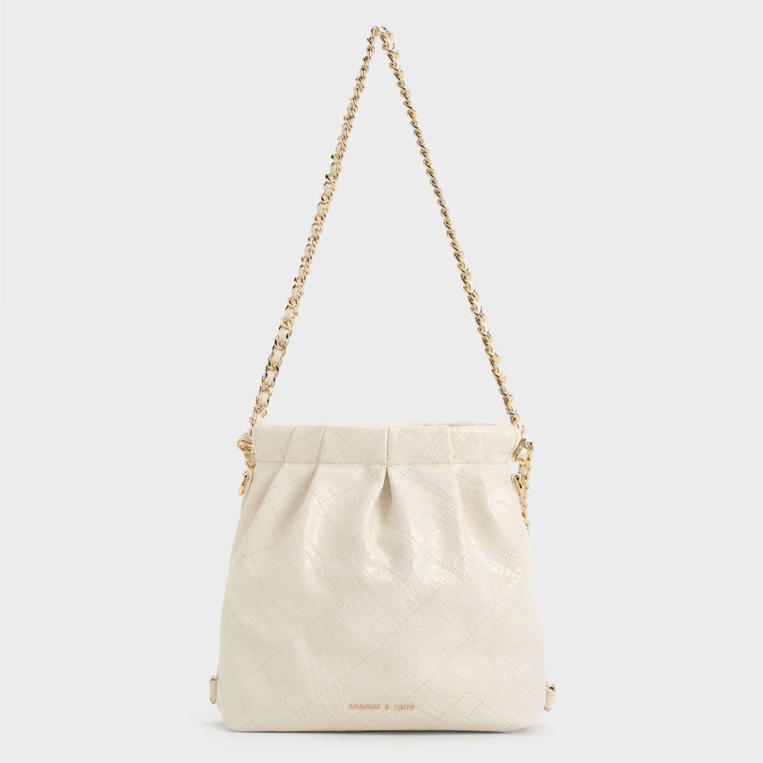 CHARLES & KEITH Duo ドゥオ チェーンハンドルツーウェイバックパック