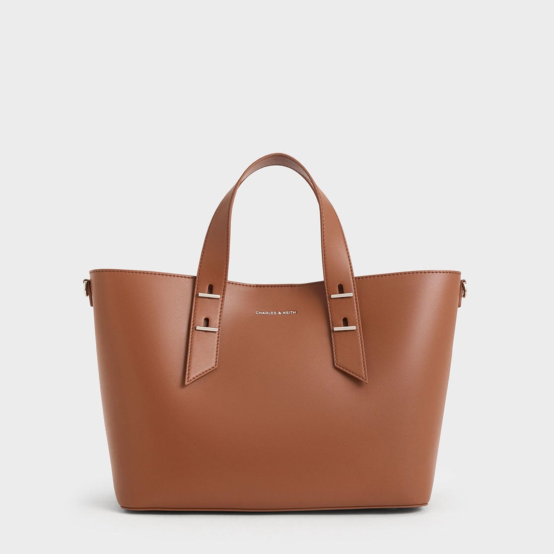 CHARLES & KEITH Shania シャナイア ダブルハンドルスラウチーバッグ