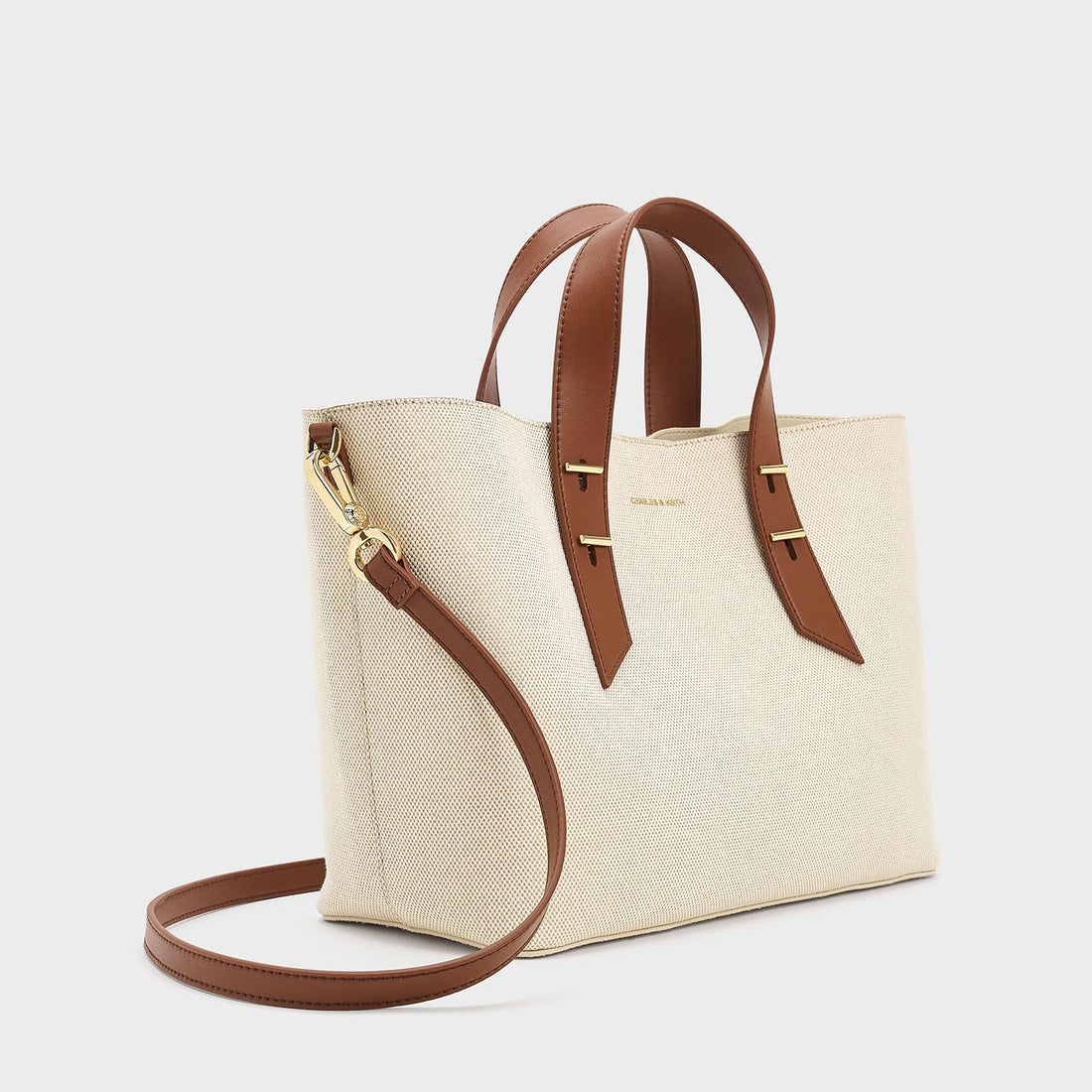 CHARLES & KEITH Shania シャナイア ダブルハンドルスラウチーバッグ